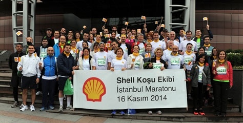 Shell, 36. Vodafone istanbul maratonu’nda koşarak, eğitime destek sağladı!