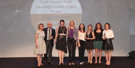 Trafik Hayattır  Altın Pusula Ödülü sahibi oldu 