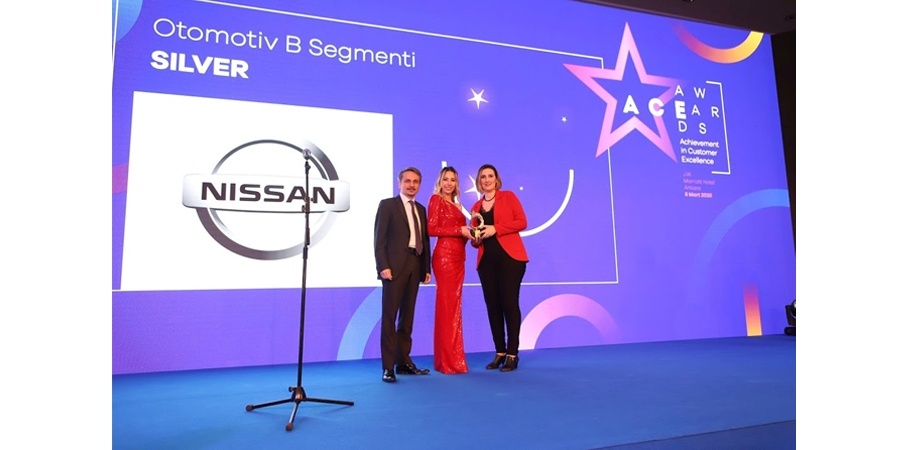 NISSAN Türkiye’ye “Yüksek Müşteri Memnuniyeti” ödülü 