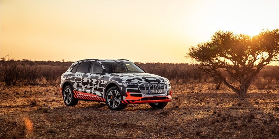 Audi e-tron savanadaki testlerden başarıyla geçti 