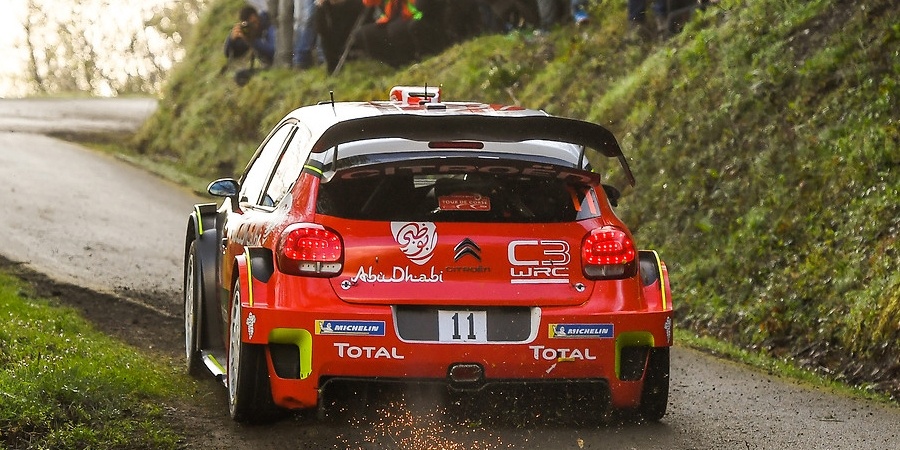 Sebastien Loeb, Citroën  C3 WRC ile İspanya'da etaplara geri dönüyor