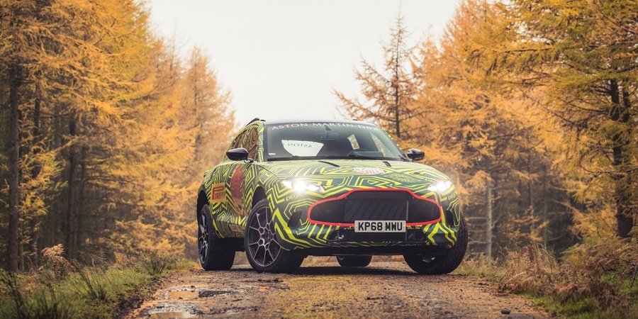 Aston Martin'in ilk 'Suv'u 'DBX' sahneye çıkmaya hazırlanıyor