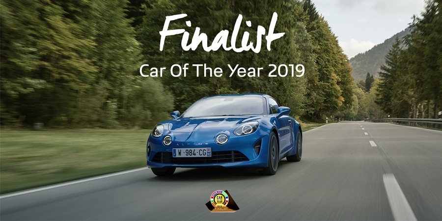 Alpine A110 2019 yılın otomobili "Coty" finalisti 