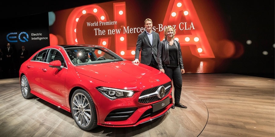 Mercedes-Benz yeni yıla CLA modelini tanıtarak girdi