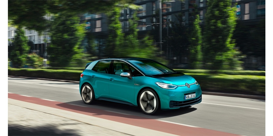 Volkswagen'in Elektrikli Otomobili ID.3 ışıkla iletişim kuruyor 