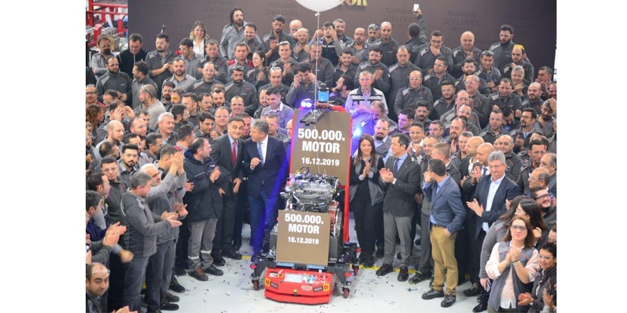 65.yılında TürkTraktör'den 500 bininci yerli motor