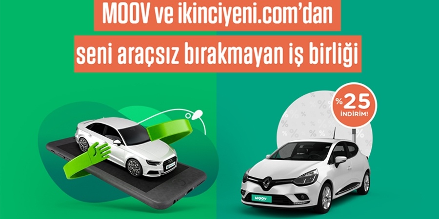 ikinciyeni.com’dan yüzde 25 MOOV by Garenta indirimi 