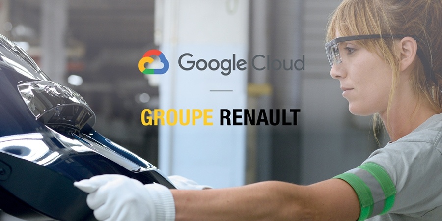  Groupe Renault ve Google Cloud'dan endüstri 4.0 için önemli iş birliği 