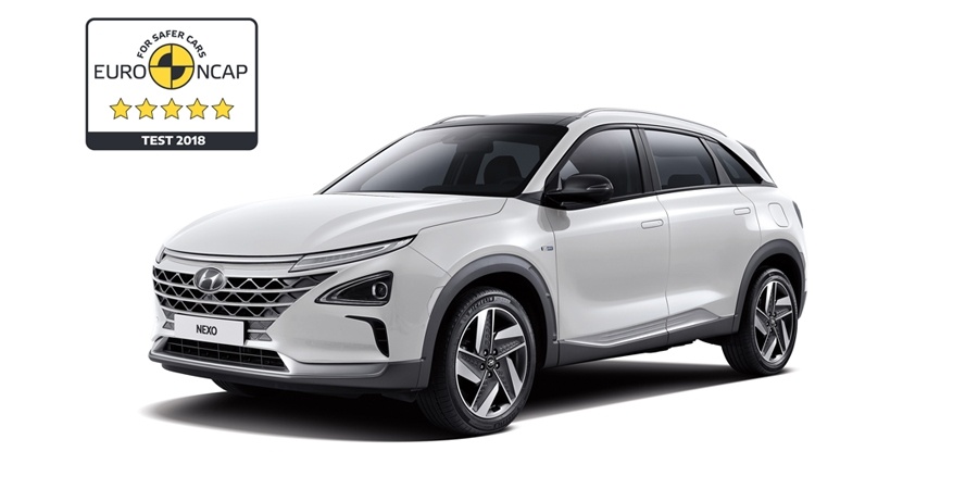 Hyundai NEXO,  Euro NCAP'ten 5 yıldızı kaptı