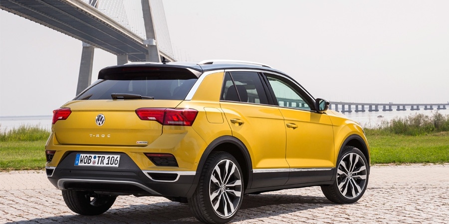 Volkswagen’in yeni SUV’u  T-Roc showroomlarda yerini aldı 