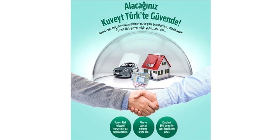 Araç ve konut alım-satımında Alacağım Güvende Sistemi 