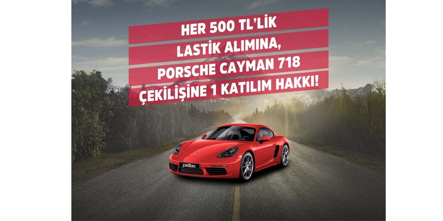 PETLAS reklamındaki Porsche'ye sahip olma fırsatı