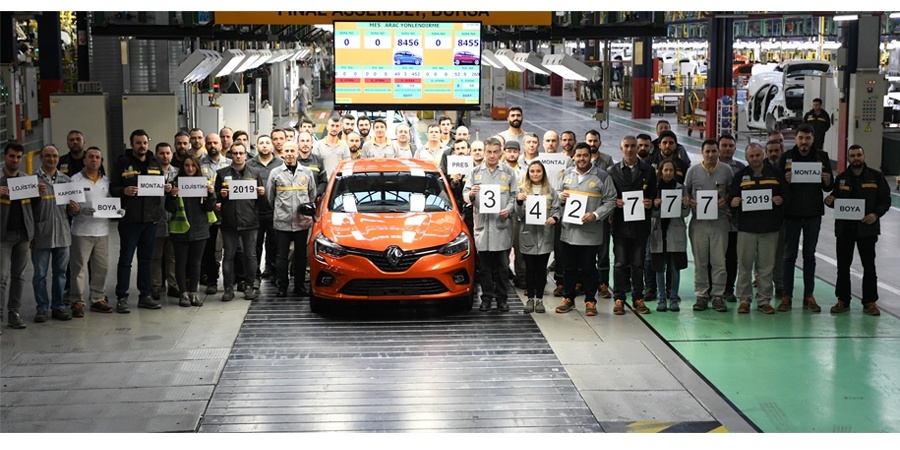 Oyak Renault, otomobil üretiminde liderliğini 2019’da da korudu 