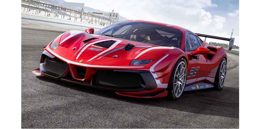 Ferrari 488 Challenge Evo için Pirelli lastikler 