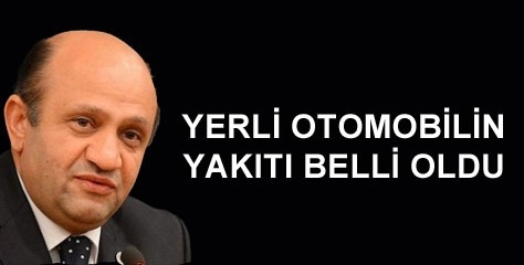 Yerli otomobilin yakıtı belli oldu