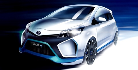 Toyota'dan 420 hp’lik Yaris Hybrıd-R