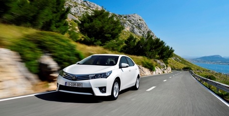 Yeni Corolla standartların üstünde güvenlik sunuyor!