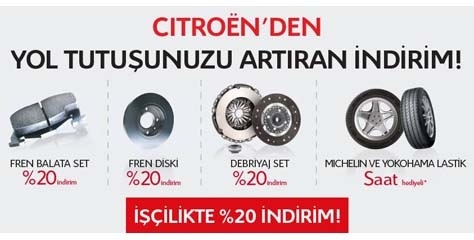 Citroen’den yol tutuşunuzu arttıran kampanya!