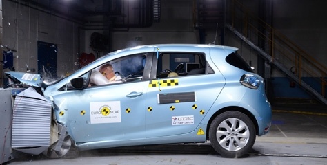Renault ZOE, EuroNCAP'tan 5 yıldız aldı
