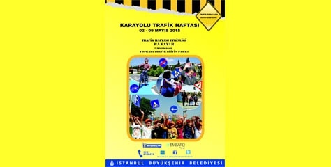 Trafik Panayırı’nda çocuklar trafik kurallarını öğreniyor