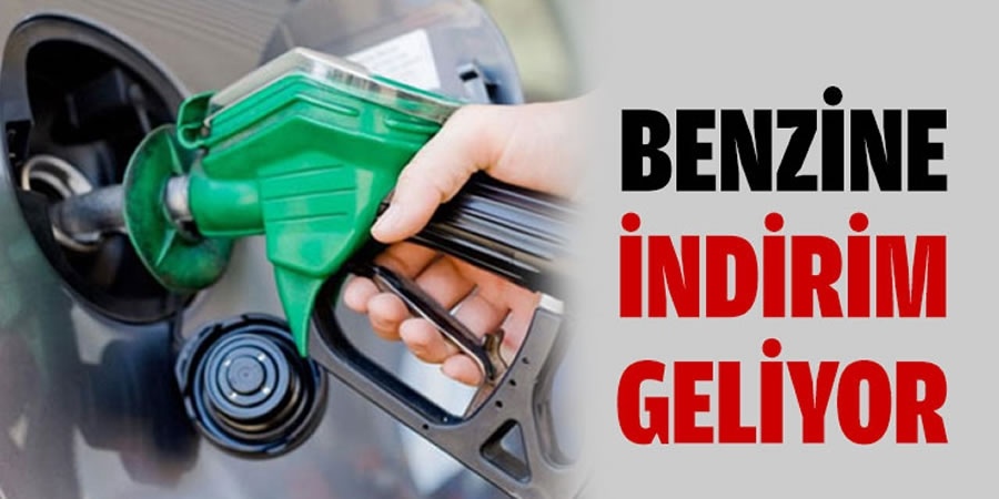 Benzine indirim geliyor!