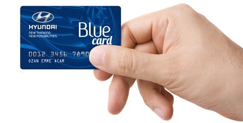 Hyundai'den Blue Card avantajları!