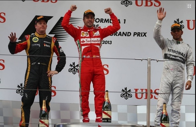 Çin'de zafer Fernando Alonso'nun oldu