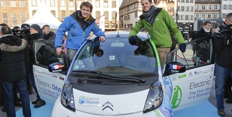 Elektrikli Citroën C Zero dünya turunu tamamladı 