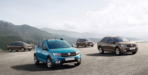 Dacia Paris Fuarı'nda yenilenen dört modelini sergiliyor 