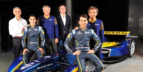 Renault, e.dams-renault takımının isim sponsoru oldu 