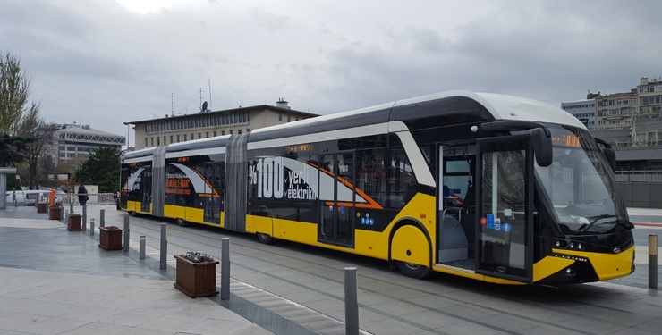 İşte ilk yüzde 100 yerli elektrikli otobüs