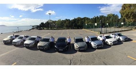 Ford'dan adrese teslim test sürüşü