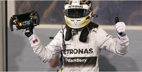 2014 Bahreyn GP'sini Hamilton kazandı