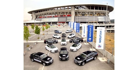 Hyundai'den U-20 Dünya Kupası için 112 araç