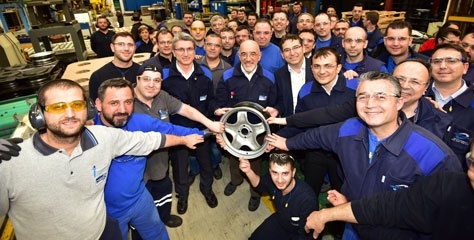 Maxion İnci’den 50 milyonuncu çelik jant