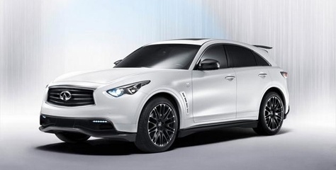 Infiniti FX Sebastian Vettel Edition  2013 yılında satışta