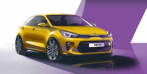 Yepyeni Kia Rio'nun dünya prömiyeri Paris Motor Show'da
