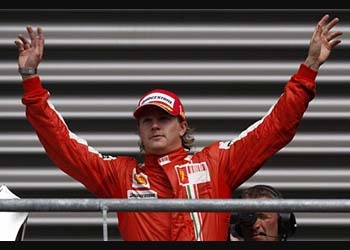Belçika Grand Prix'sinde zafer Raikkonen’in oldu