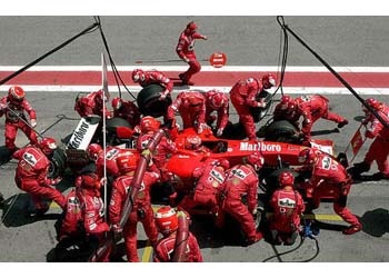 M.Schumacher İspanya Grand Prix'inin galibi