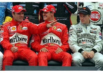 M.Schumacher, Formula 1'e imzasını attı