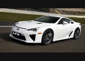 Lexus'un en hızlı ve n güçlü otomobili LFA