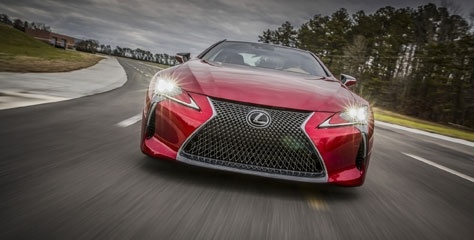 Lexus LC 500 EyesOn Design Ödülü'nü Kazandı