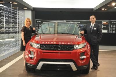 RANGE ROVER EVOQUE kapalı odada tanıtıldı