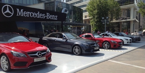 Mercedes-Benz’in rüya modelleri Kanyon AVM’de 