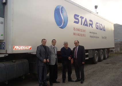 Otokar’dan, Star Gıda’ya 5 adet Fruehauf Iceliner