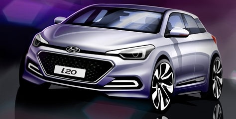 İzmitli Hyundai i20 yeni yüzünü gösterdi