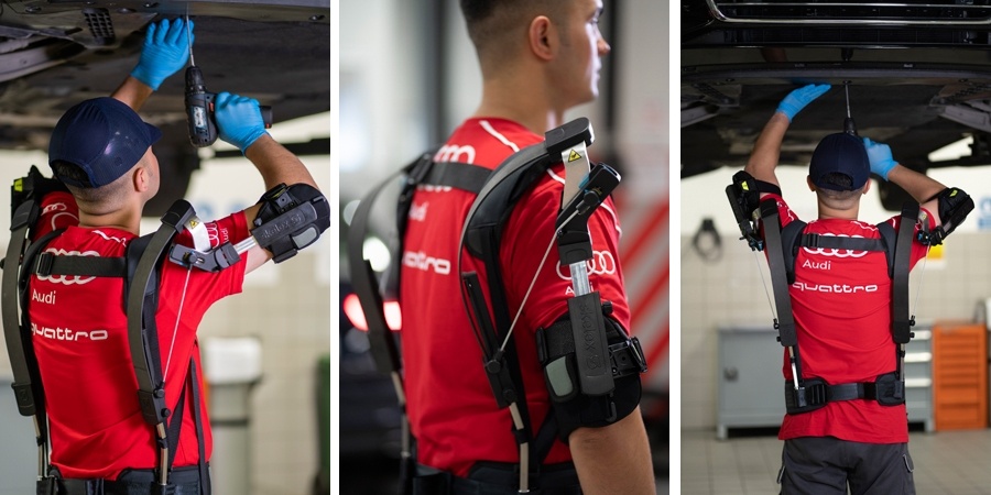 Audi Türkiye’nin teknisyenlerinden Robotik kıyafete tam not