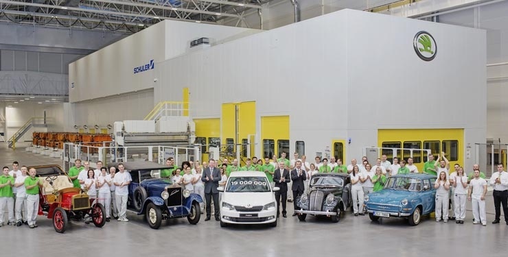 121 Yıllık Skoda, 19 Milyonuncu Aracını Üretti