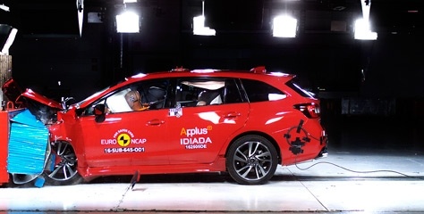 Subaru Levorg’a Euro NCAP 2016 Güvenlik Testi’nden tam not 