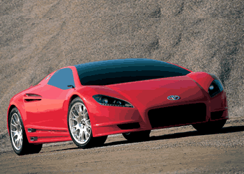 Toyota Alessandro Volta : hibrid motorlu spor coupe
